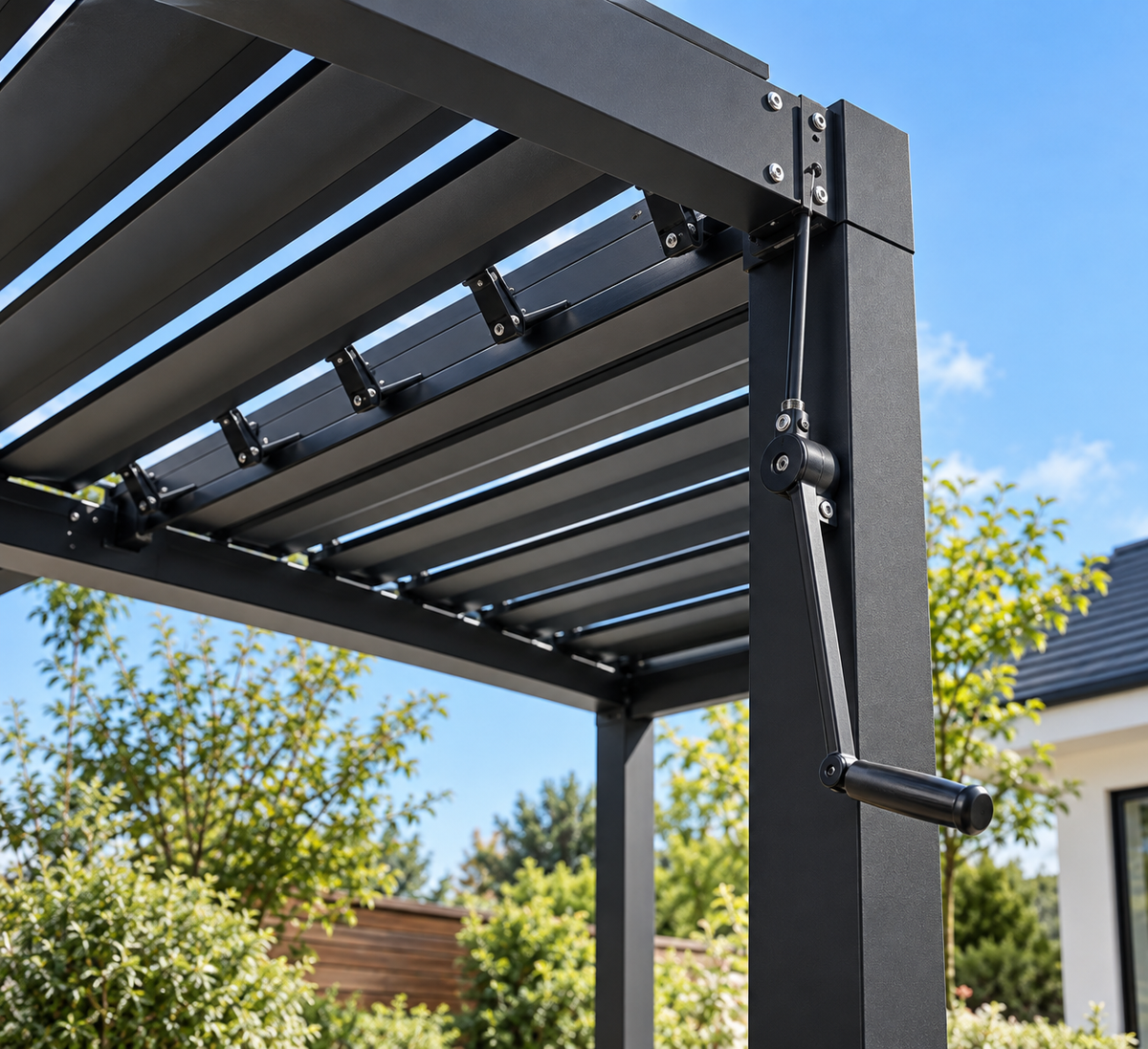 CAMBERWELL Aluminium and Steel Pergola 3m